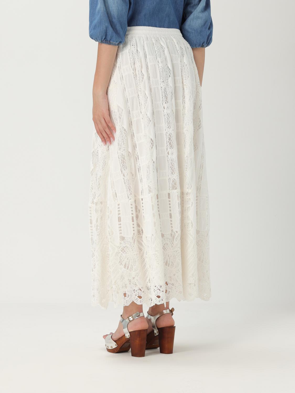 Pinko Skirt Woman White