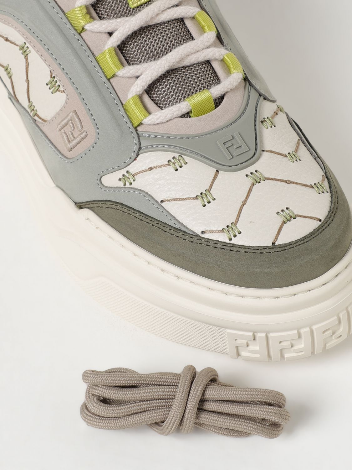 Fendi Sneakers Men Green