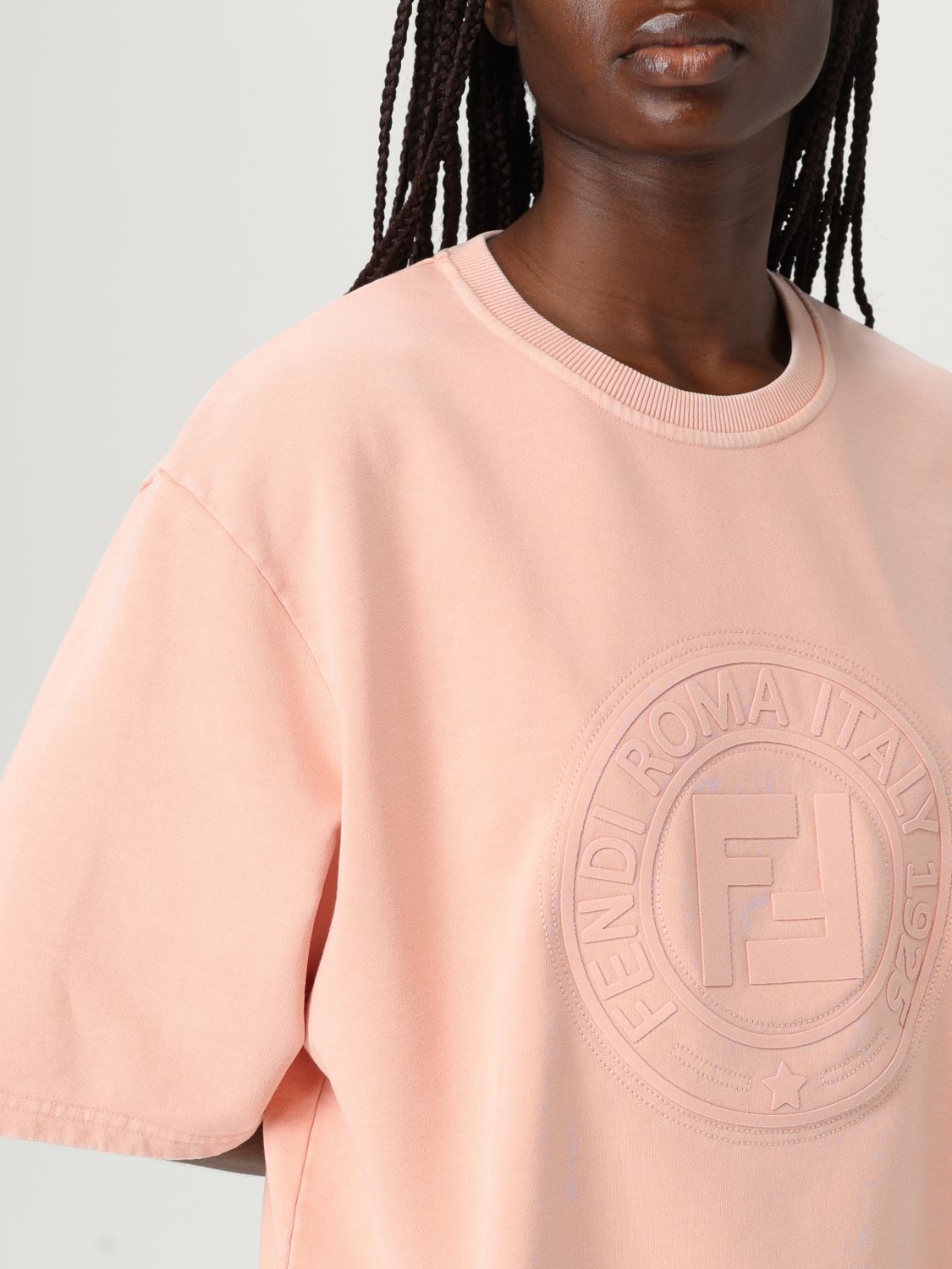 Fendi T Shirt Woman Pink