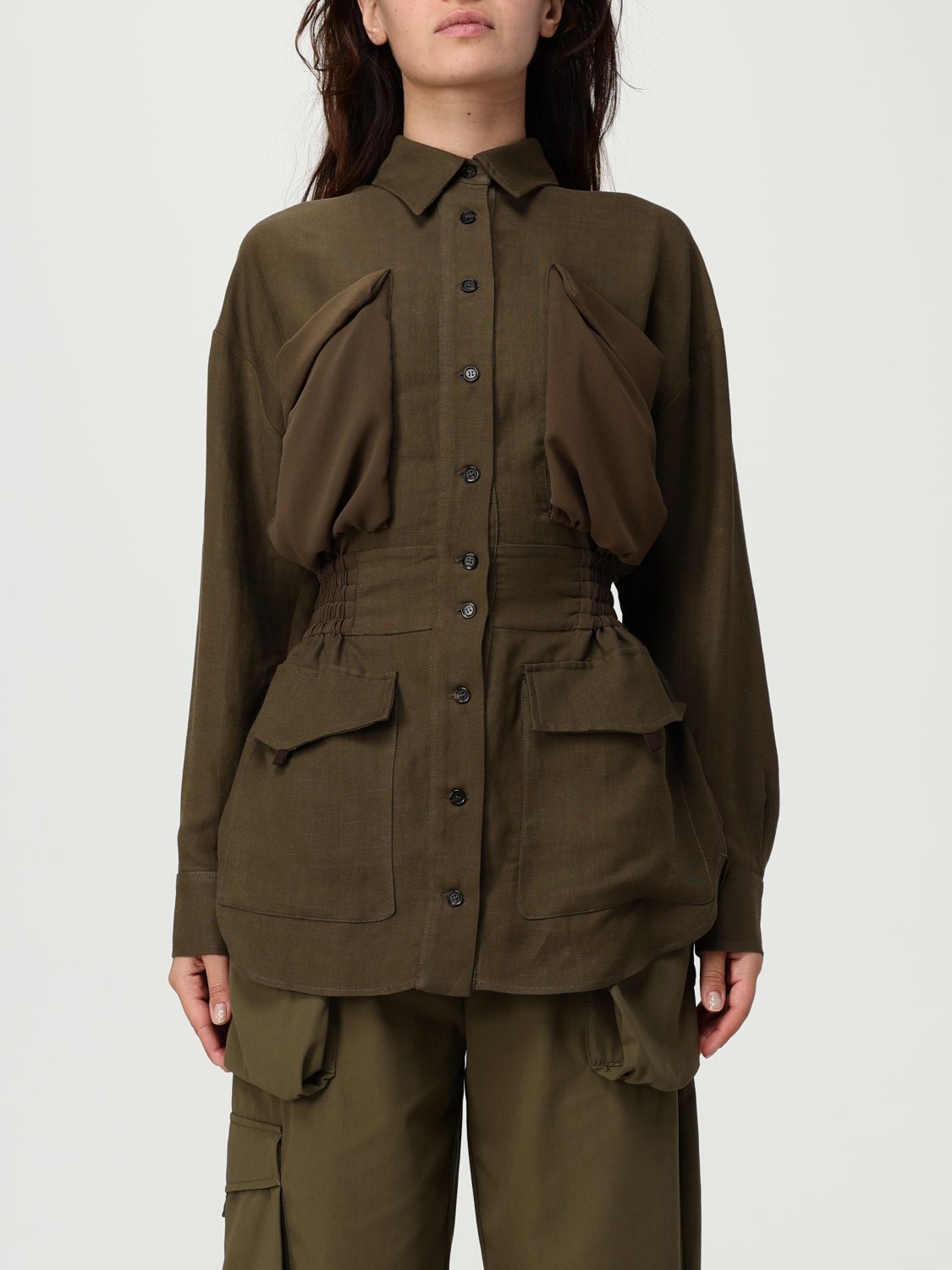 Pinko Shirt Woman Green