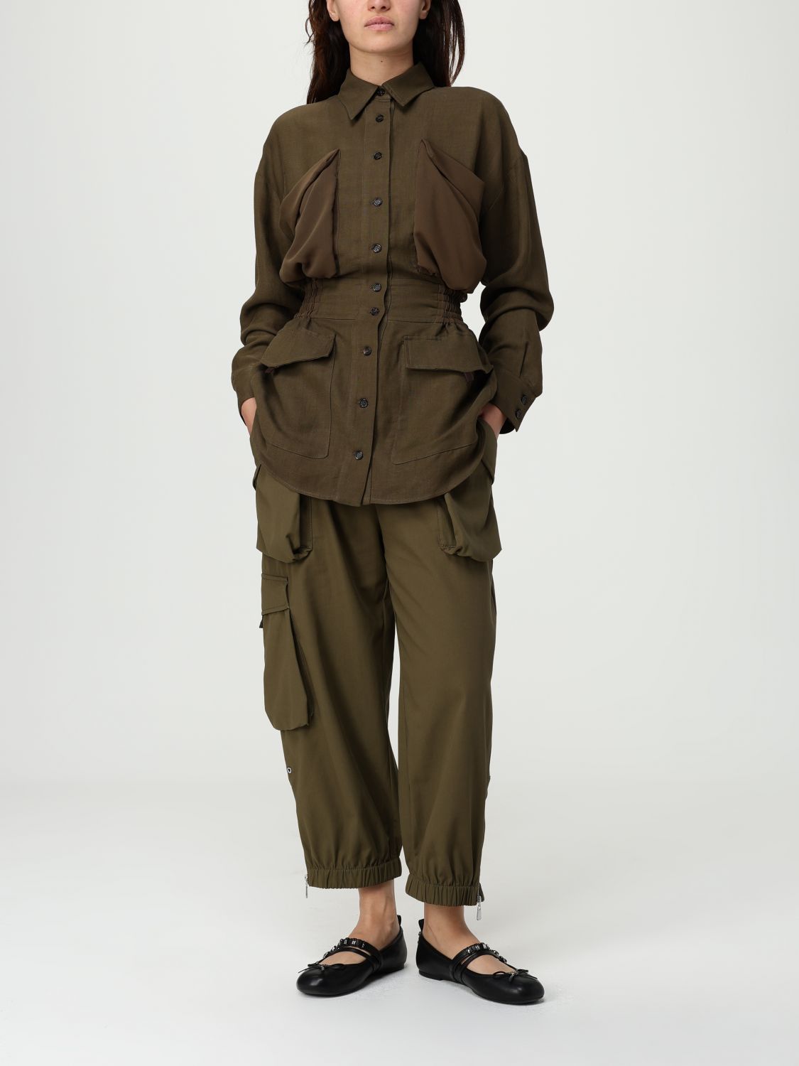Pinko Shirt Woman Green