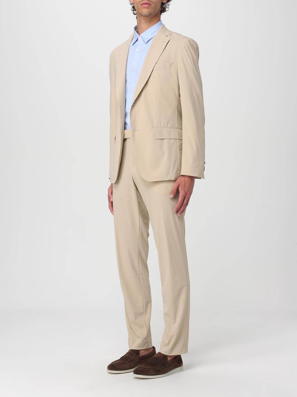 Boss Suit Men Beige
