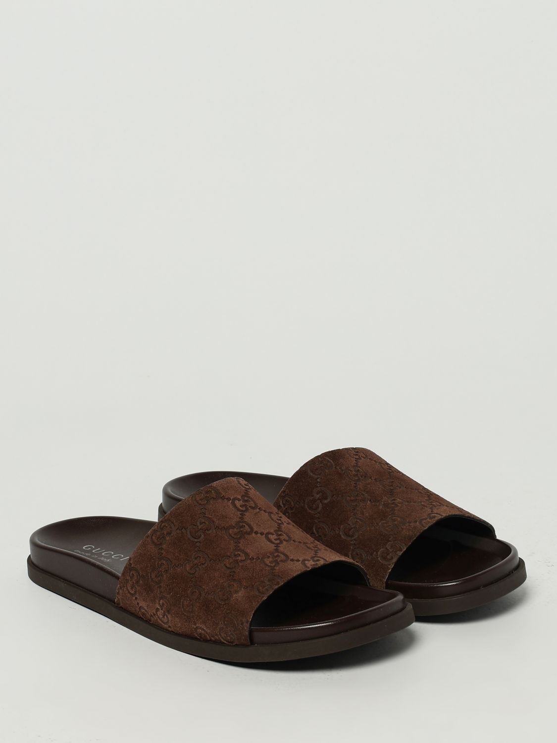 Gucci Sandals Men Brown