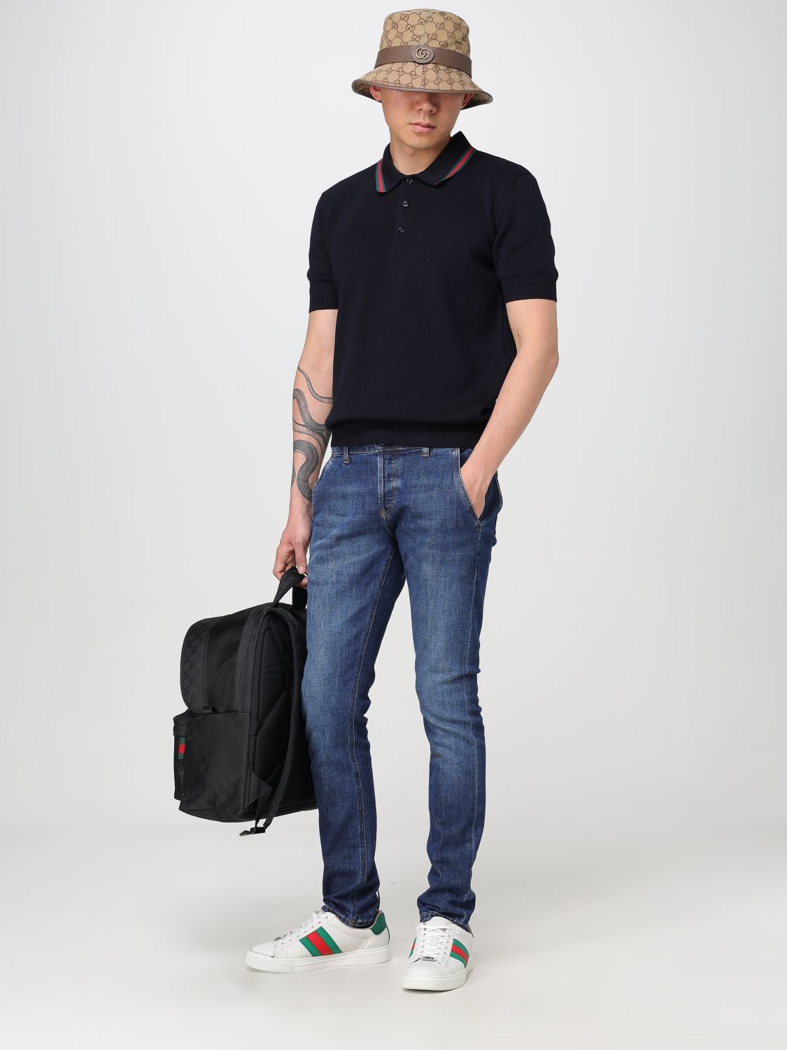 Gucci Backpack Men Black