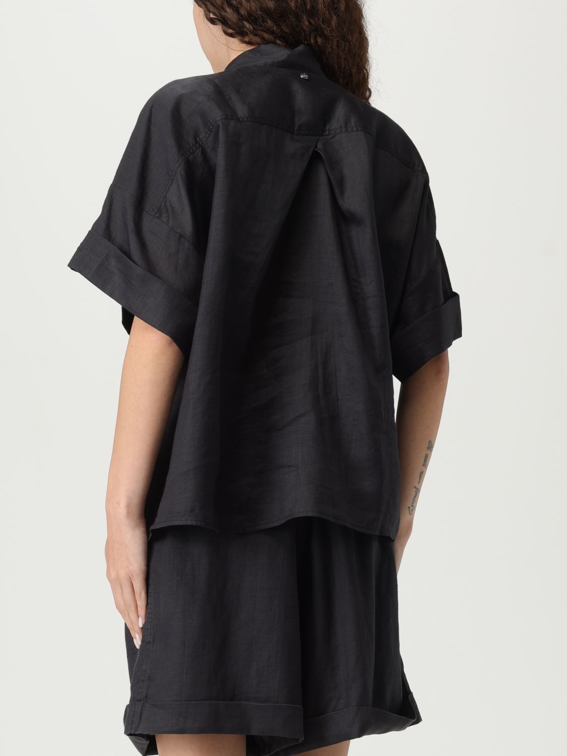 Boss Shirt Woman Black