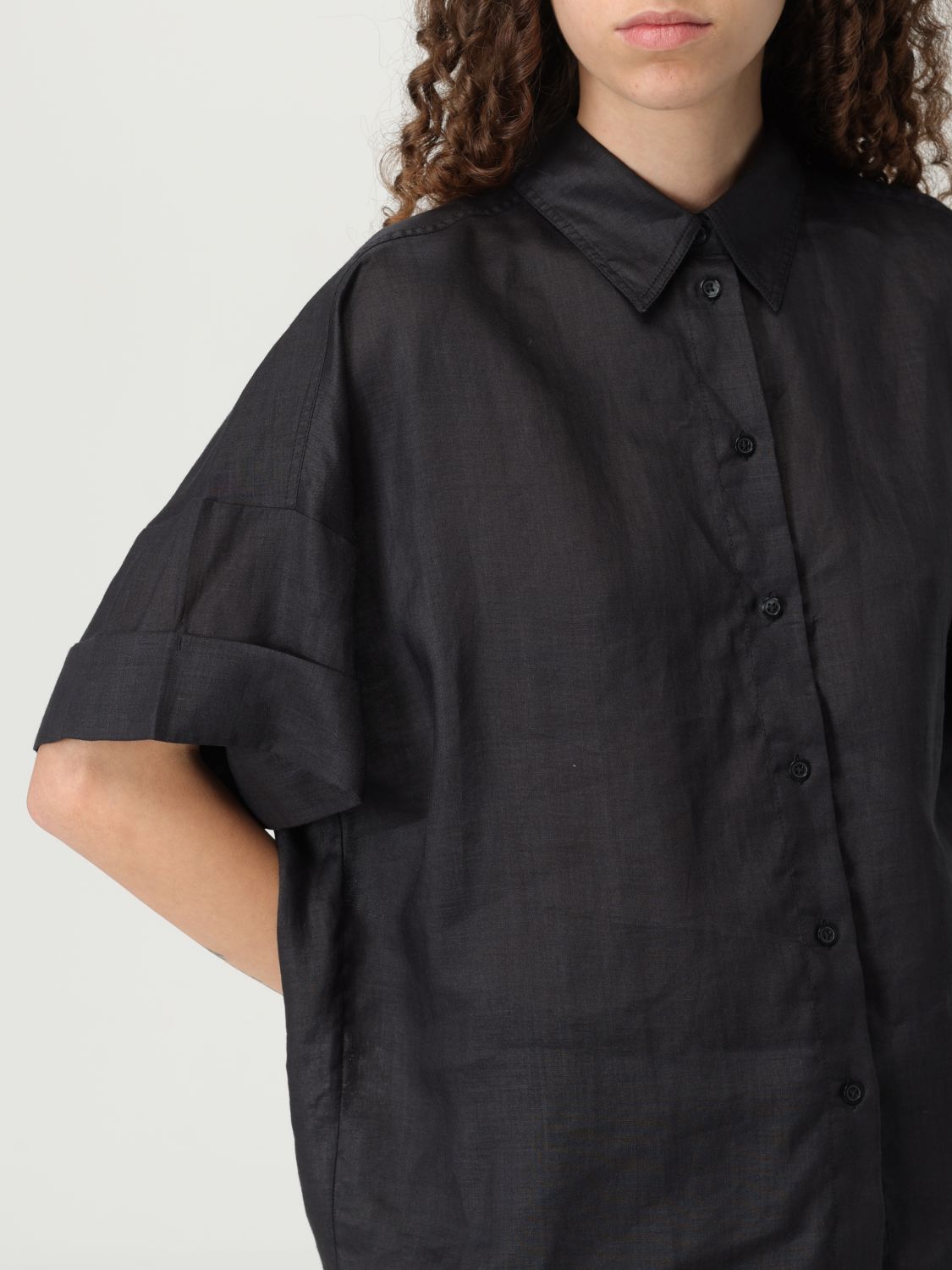 Boss Shirt Woman Black