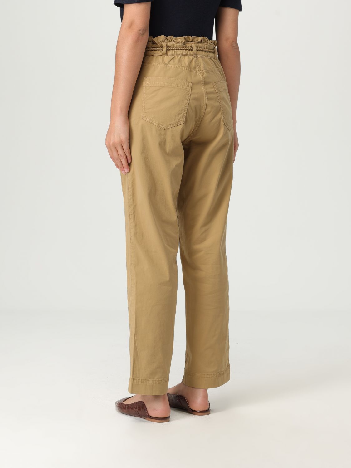Boss Pants Woman Beige