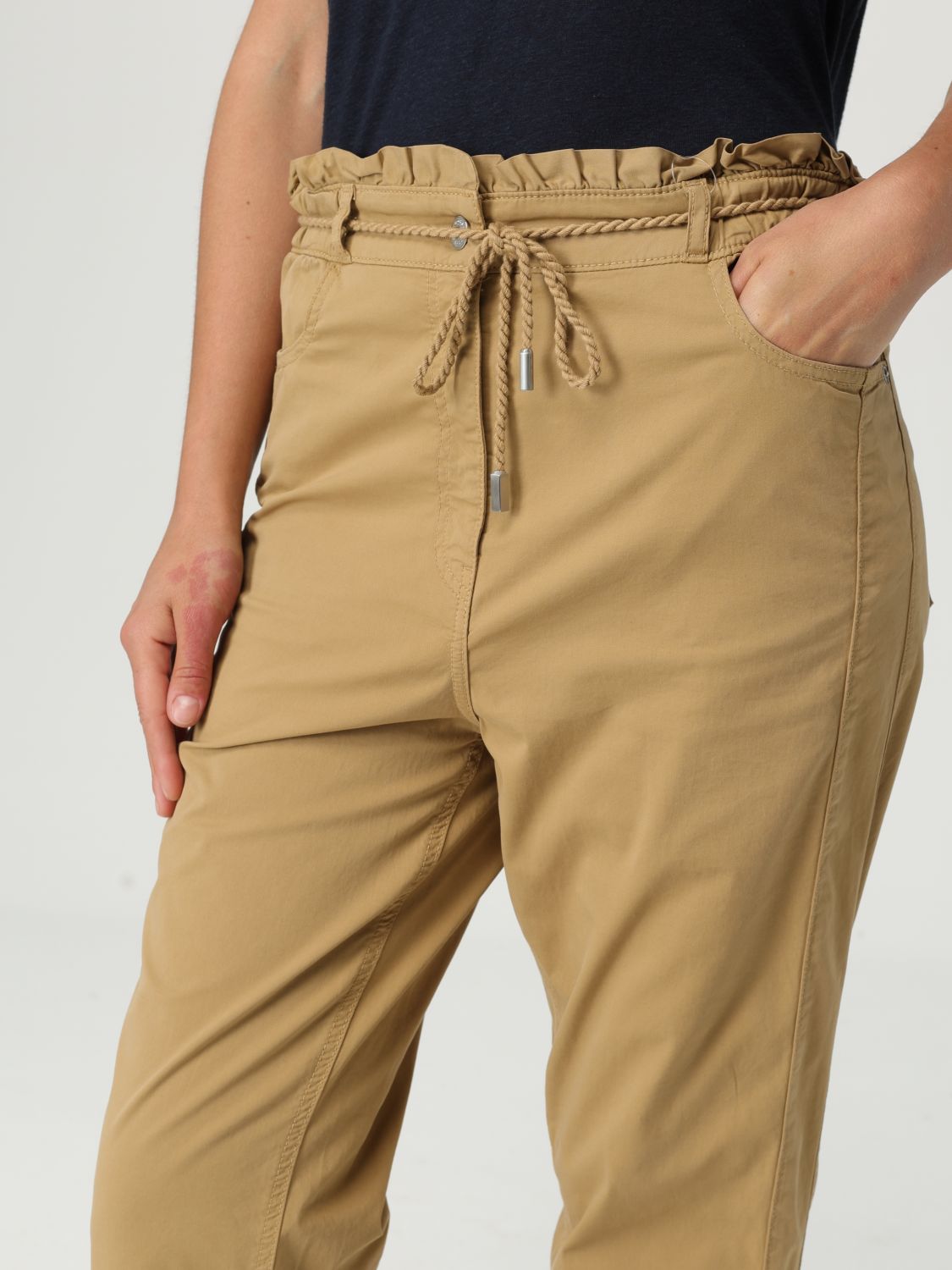 Boss Pants Woman Beige