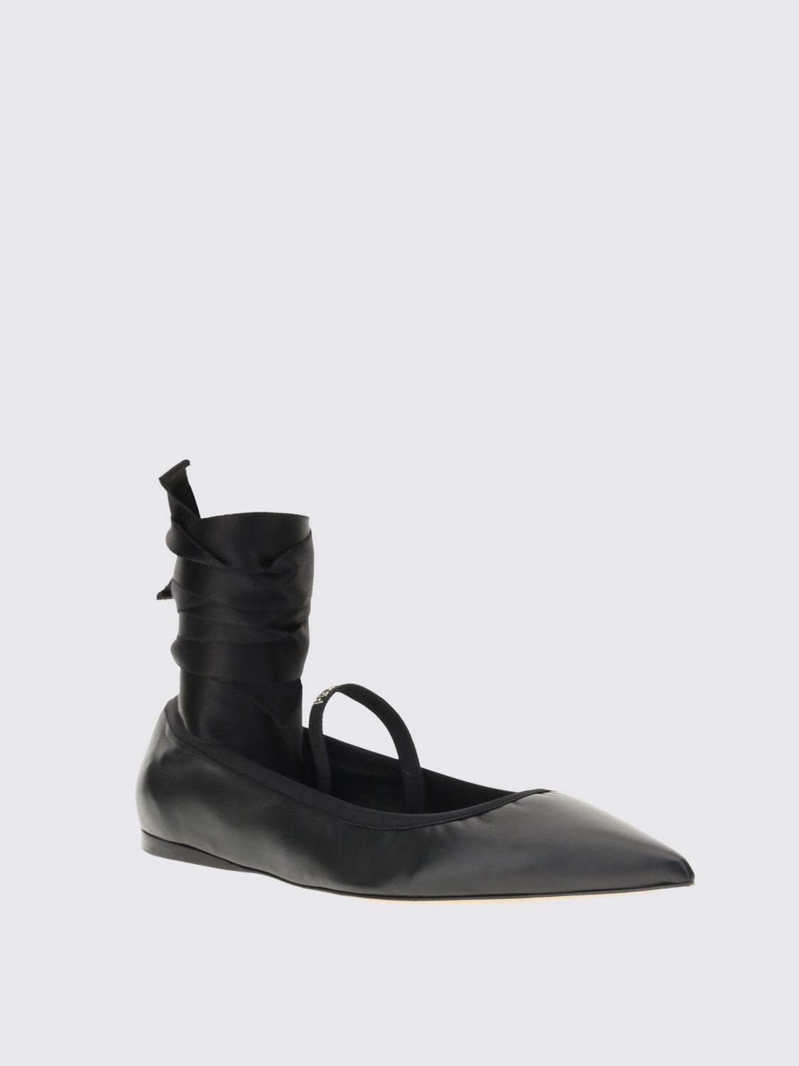 Ferragamo Ballet Flats Woman Black