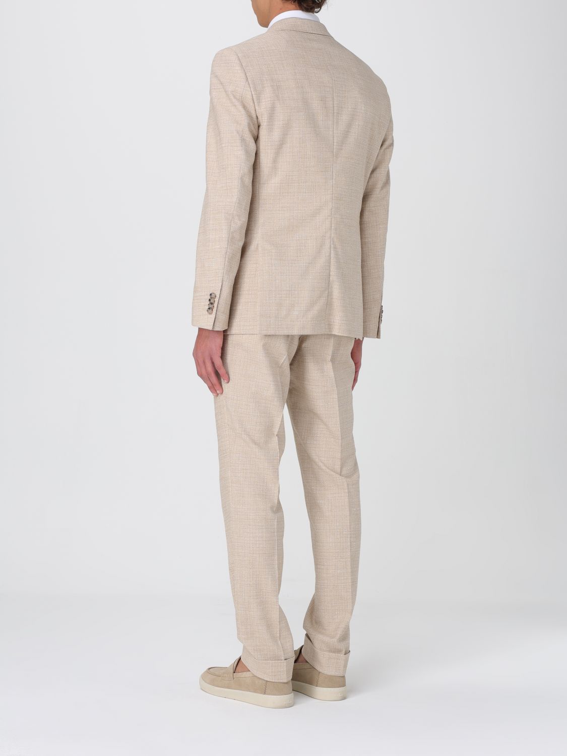 Boss Suit Men Beige