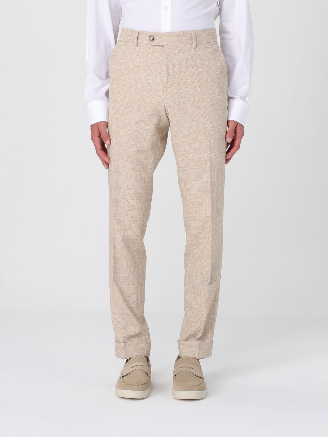 Boss Suit Men Beige