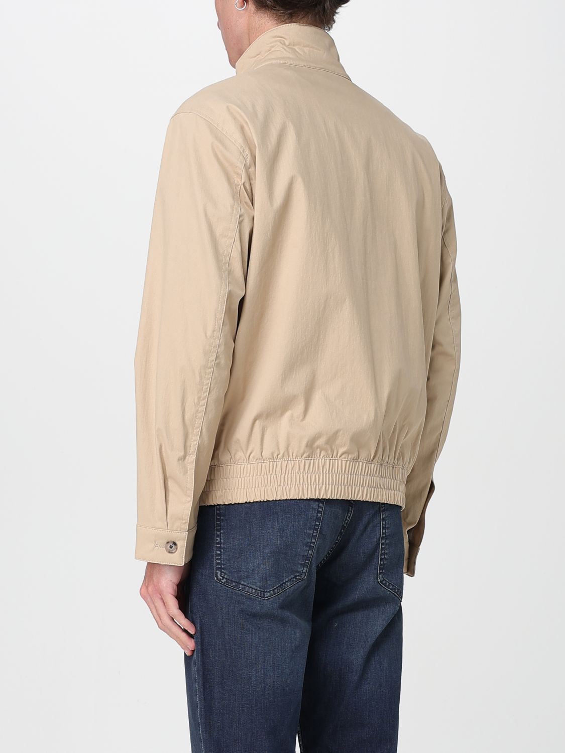 Boss Jacket Men Beige