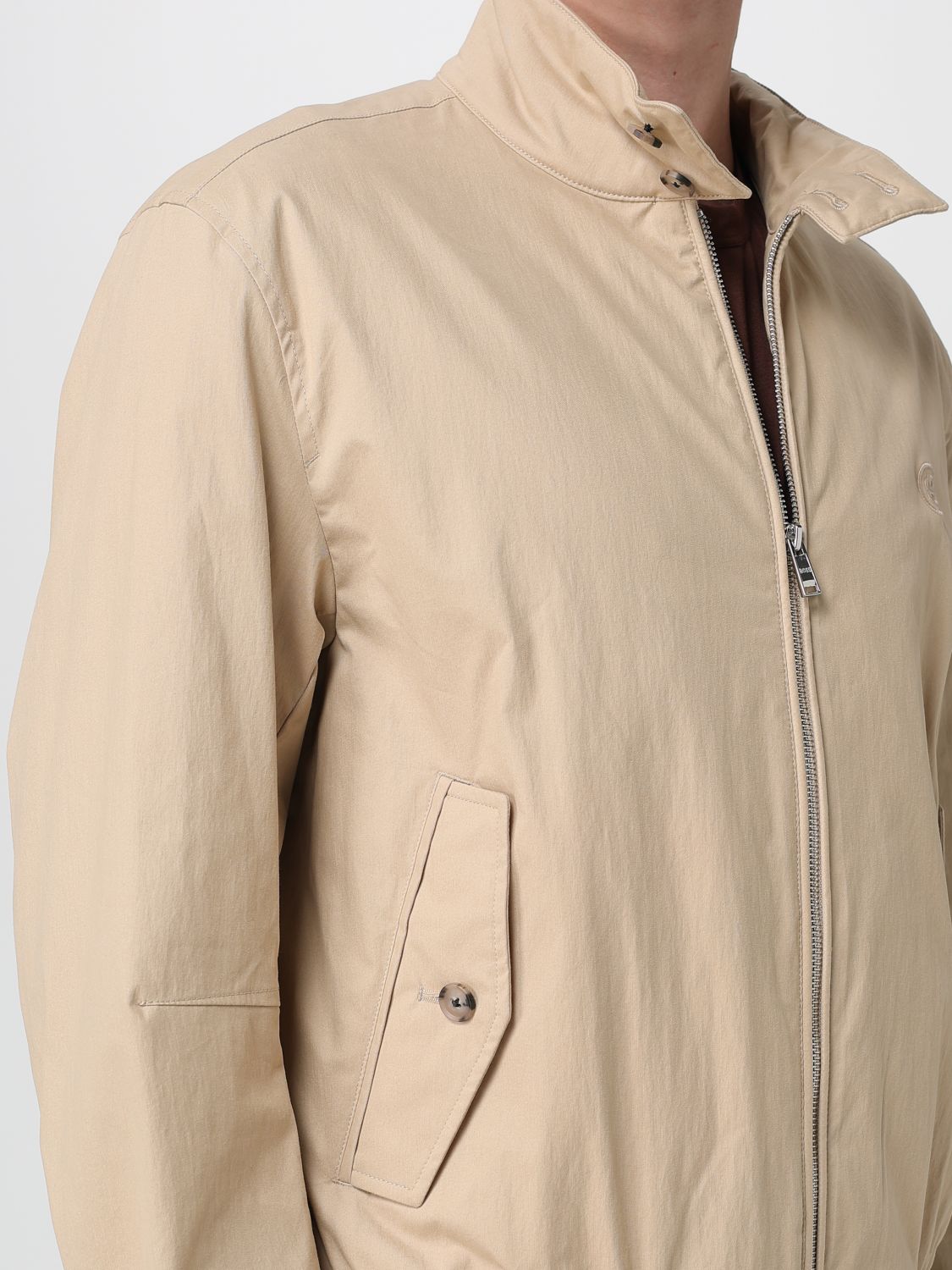 Boss Jacket Men Beige