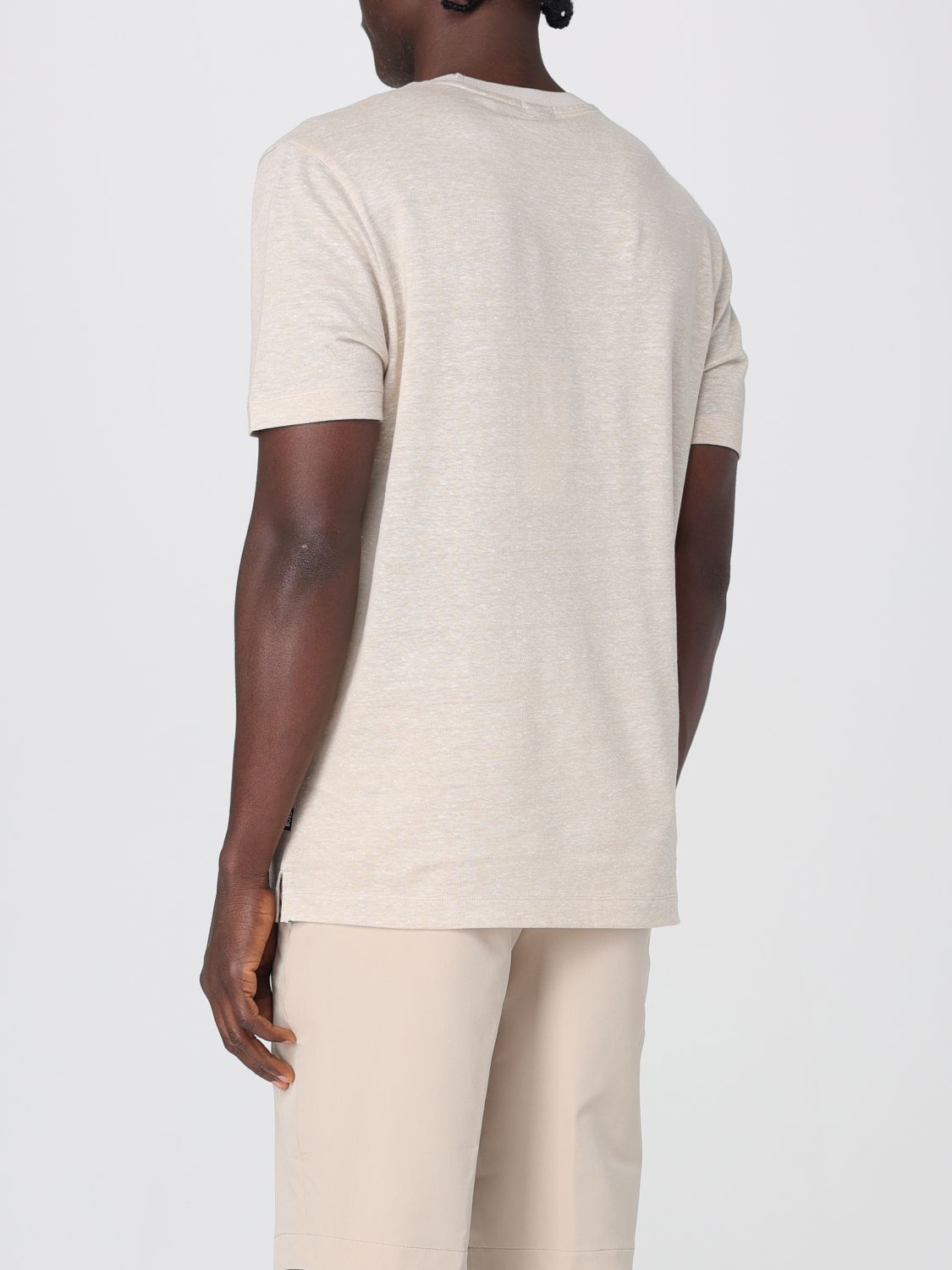 Boss T Shirt Men Beige