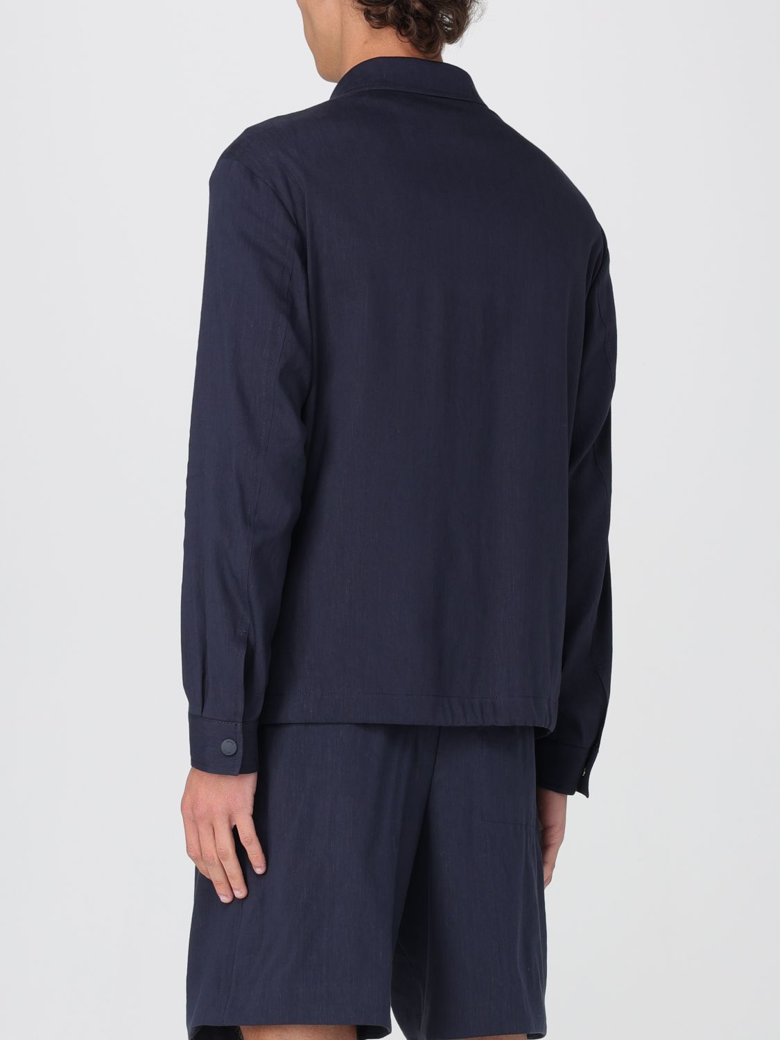 Boss Jacket Men Blue