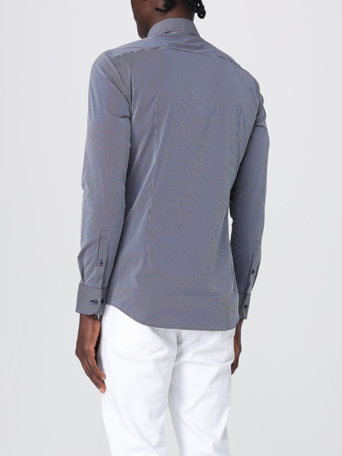 Boss Shirt Men Blue