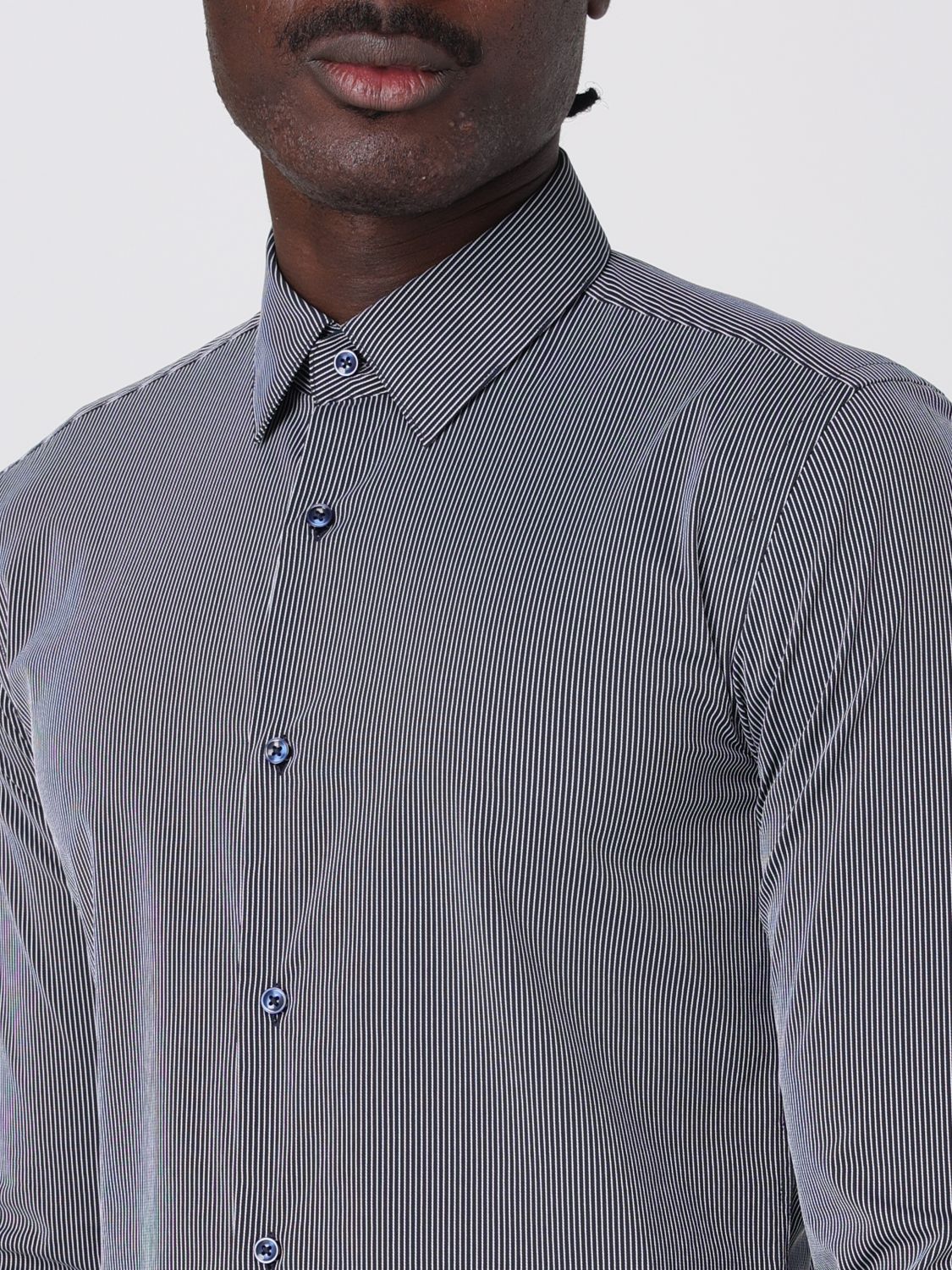 Boss Shirt Men Blue