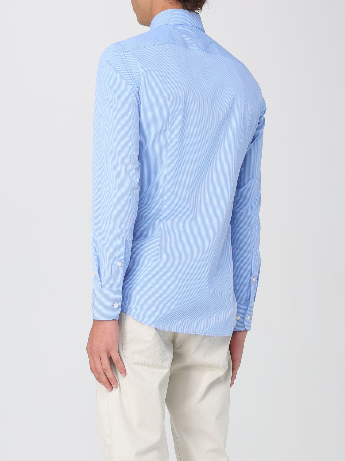 Boss Shirt Men Blue