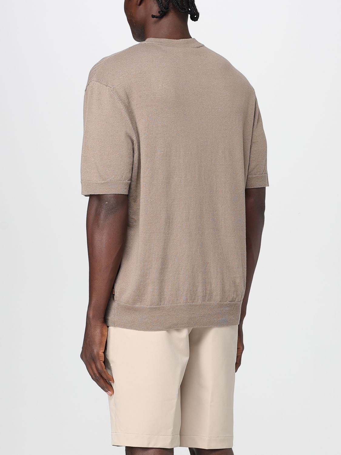 Boss Sweater Men Mud