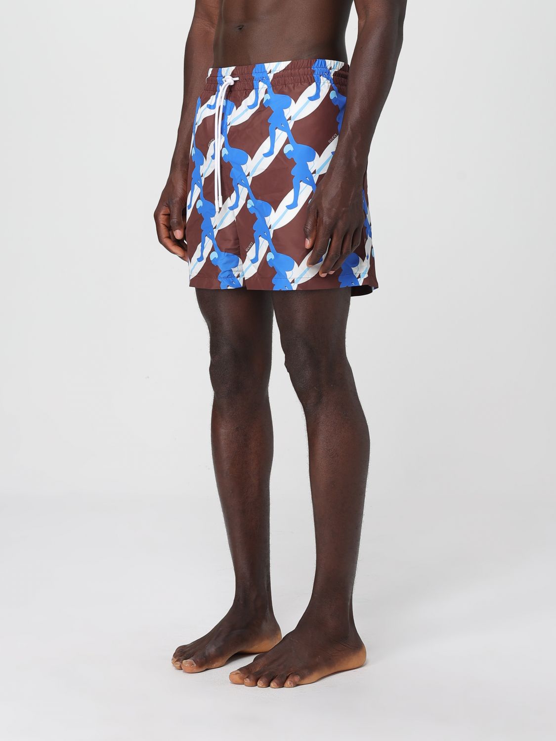 Gucci Swimsuit Men Brown