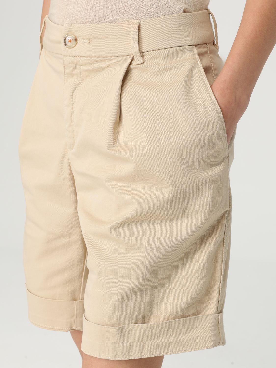 Boss Short Woman Beige