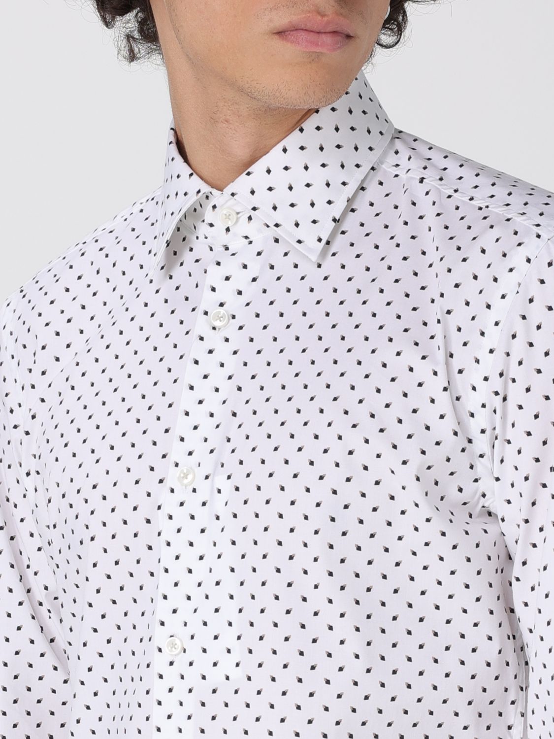 Boss Shirt Men Beige