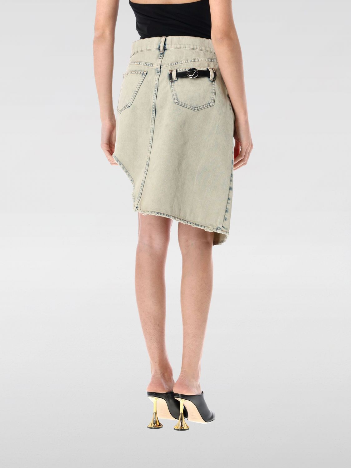 Coperni Skirt Woman Grey