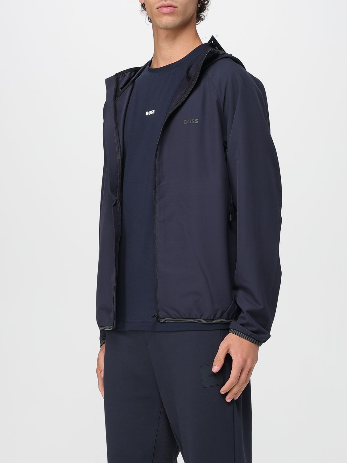 Boss Jacket Men Beige