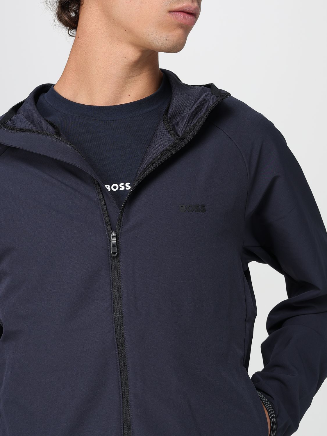 Boss Jacket Men Beige