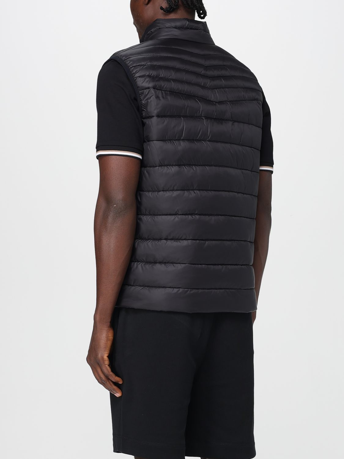 Boss Suit Vest Men Black