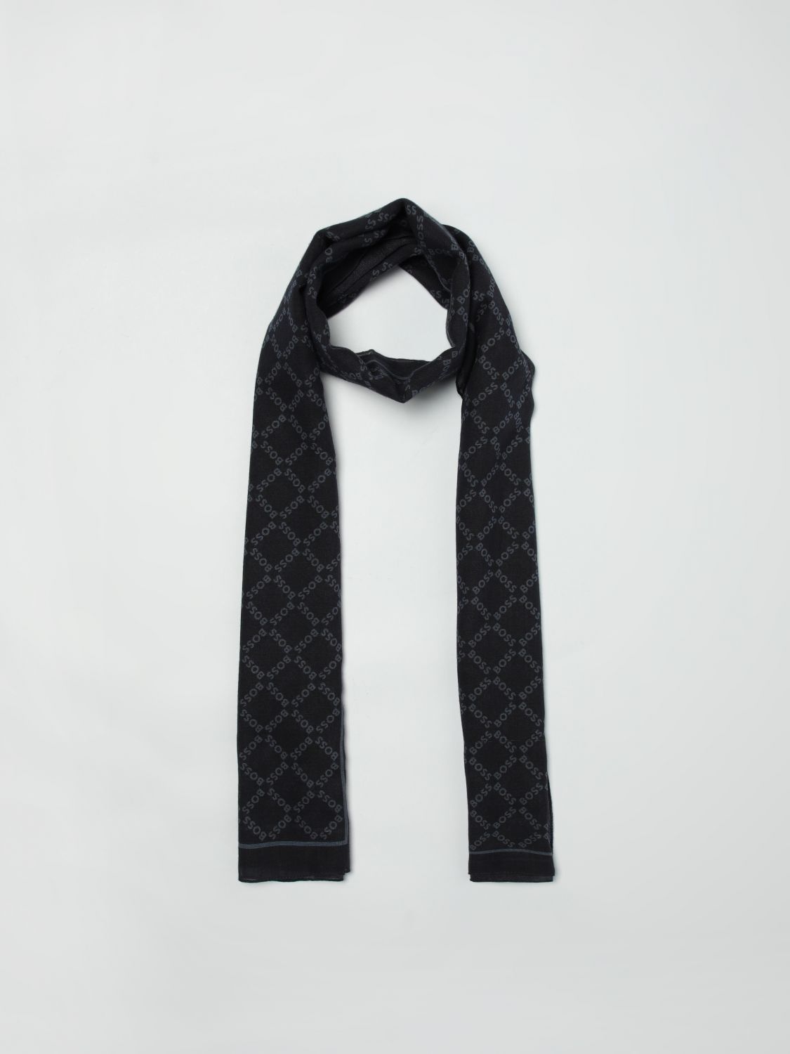 Boss Scarf Men Blue