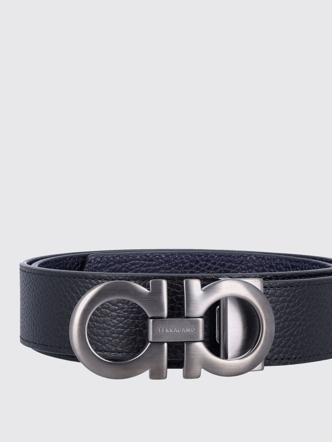 Ferragamo Belt Men Black