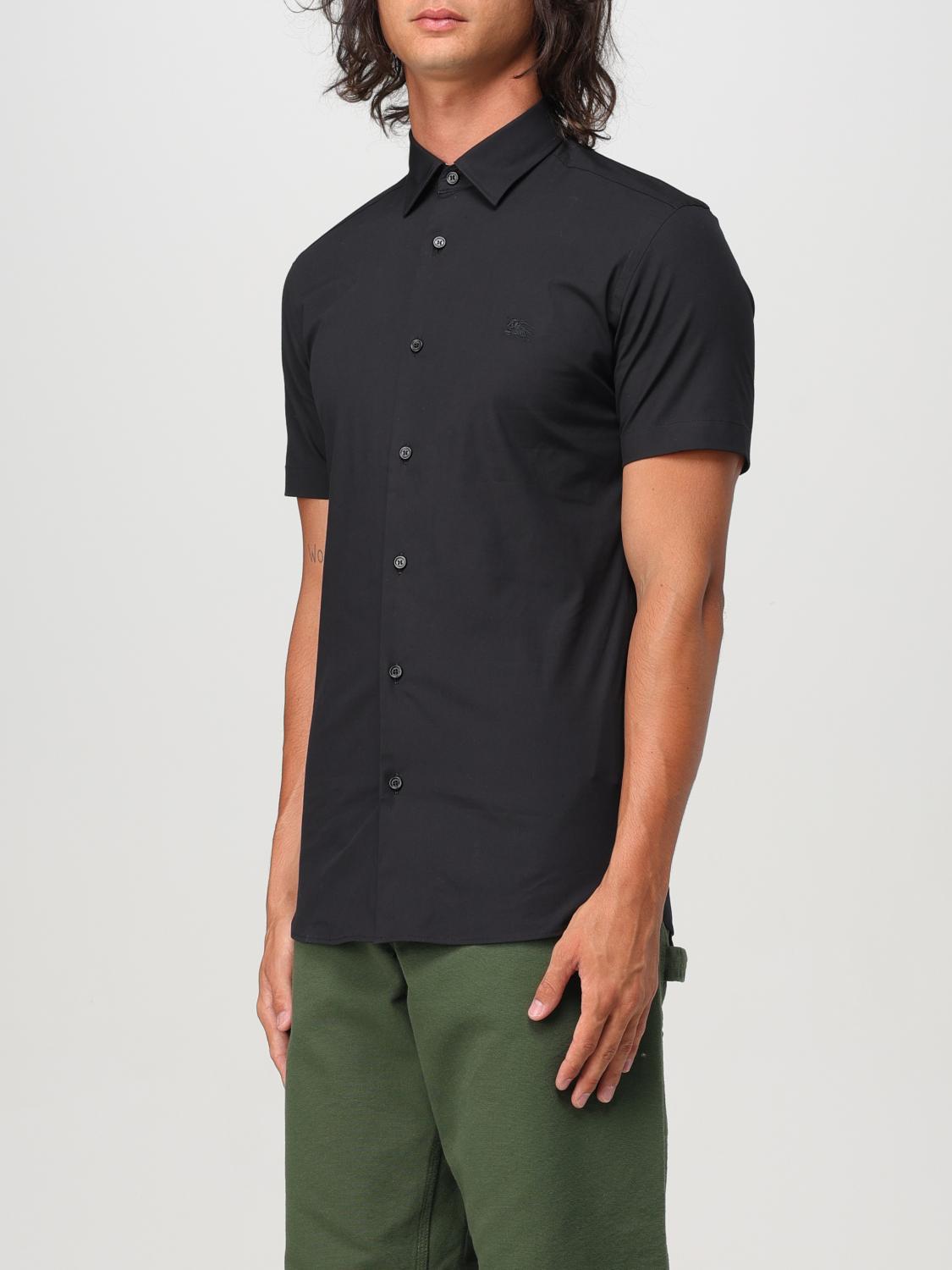 Burberry Shirt Men Black