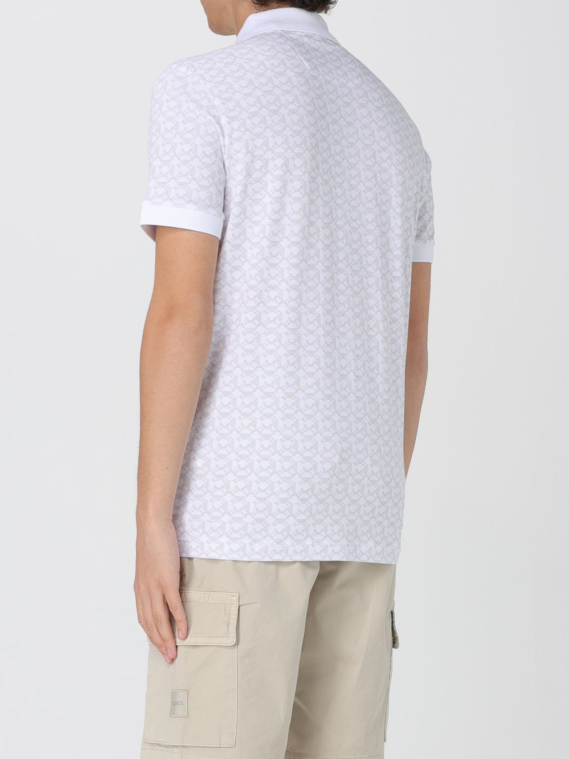 Boss Polo Shirt Men White