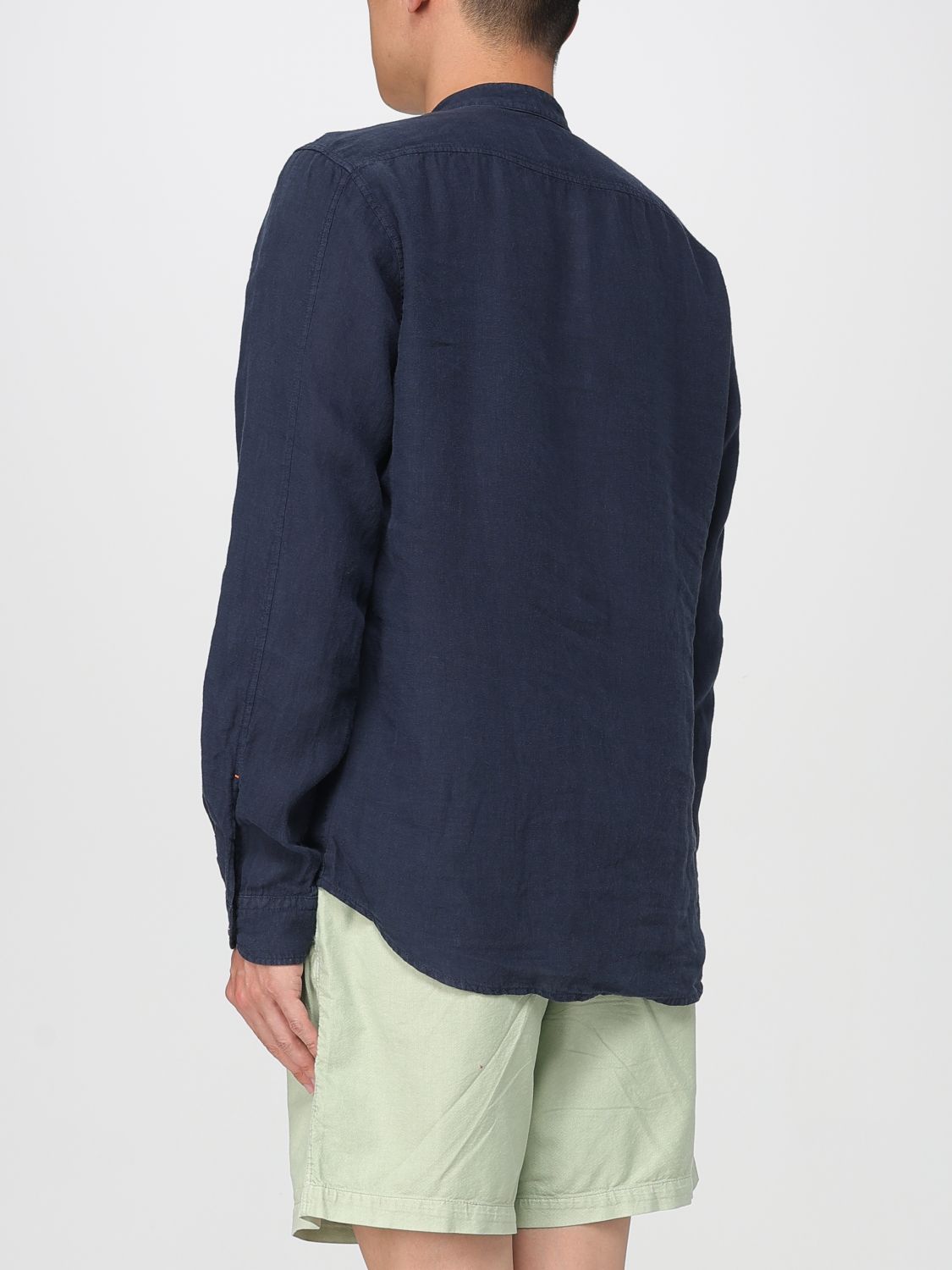 Boss Shirt Men Blue