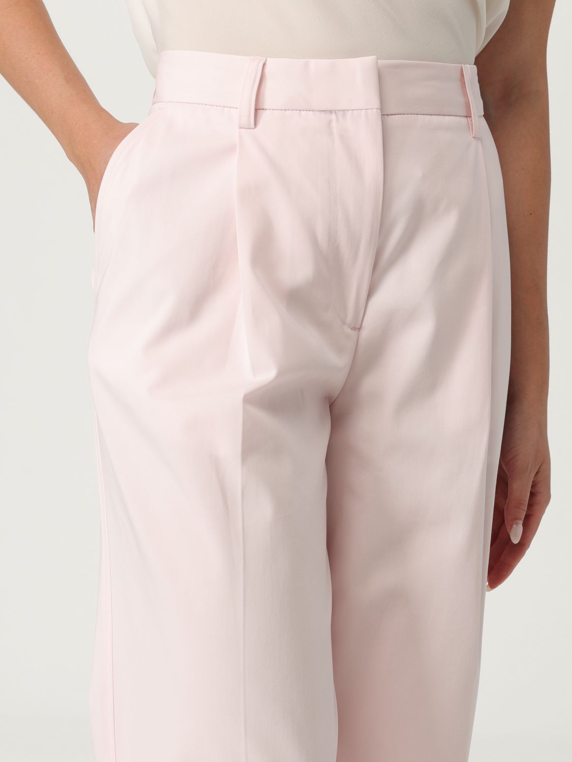 Toteme Pants Woman Pink