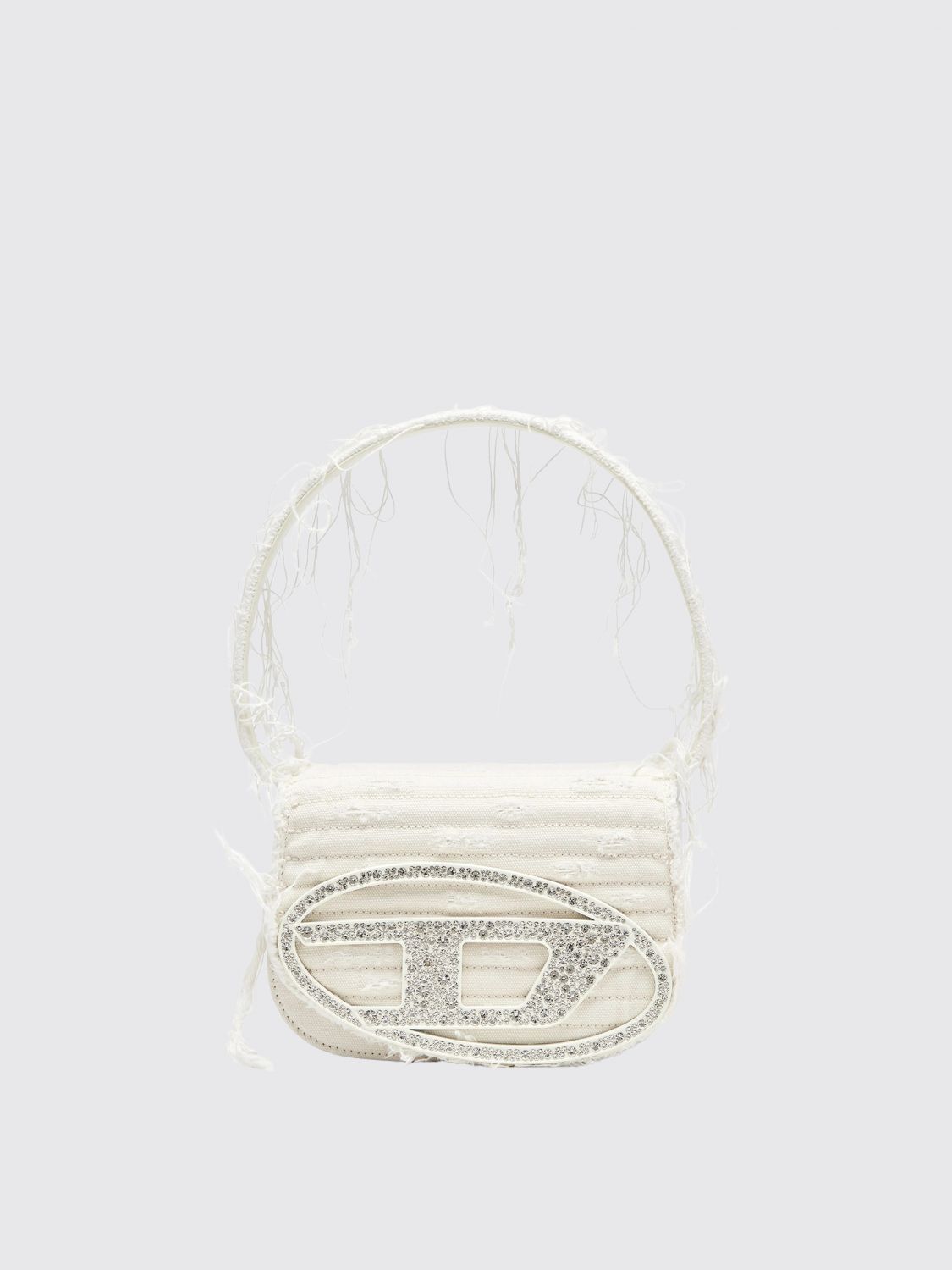 Diesel Shoulder Bag Woman White
