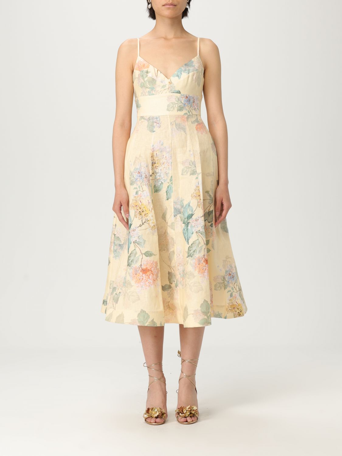 Zimmermann Dress Woman Yellow
