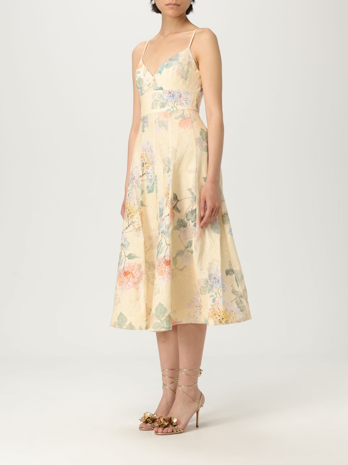 Zimmermann Dress Woman Yellow