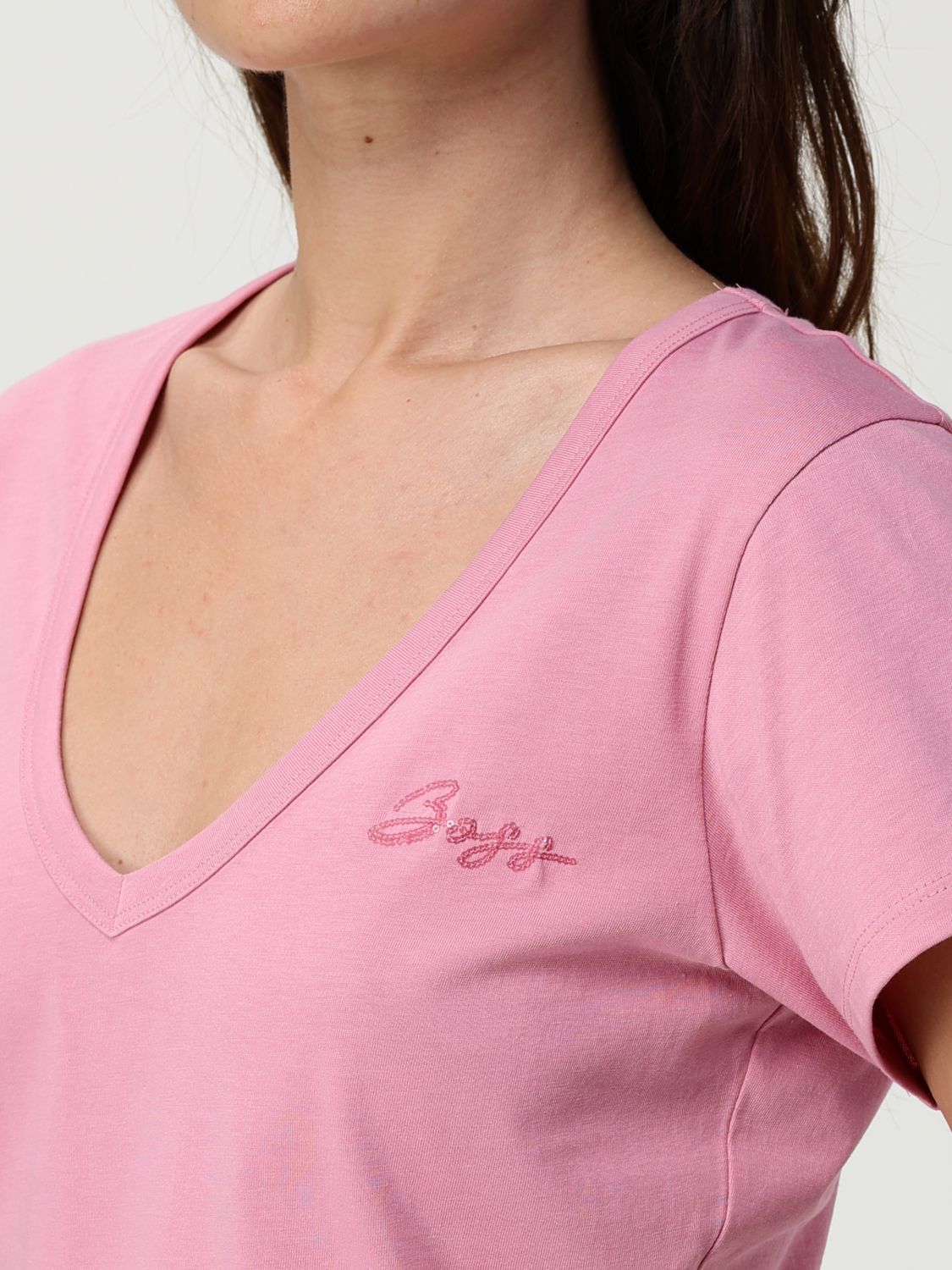 Boss T Shirt Woman Pink