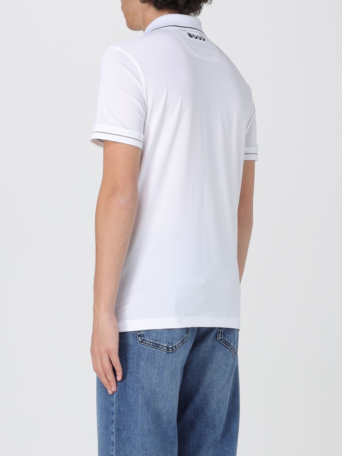 Boss Polo Shirt Men Black