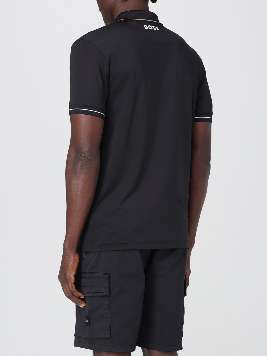 Boss Polo Shirt Men Black