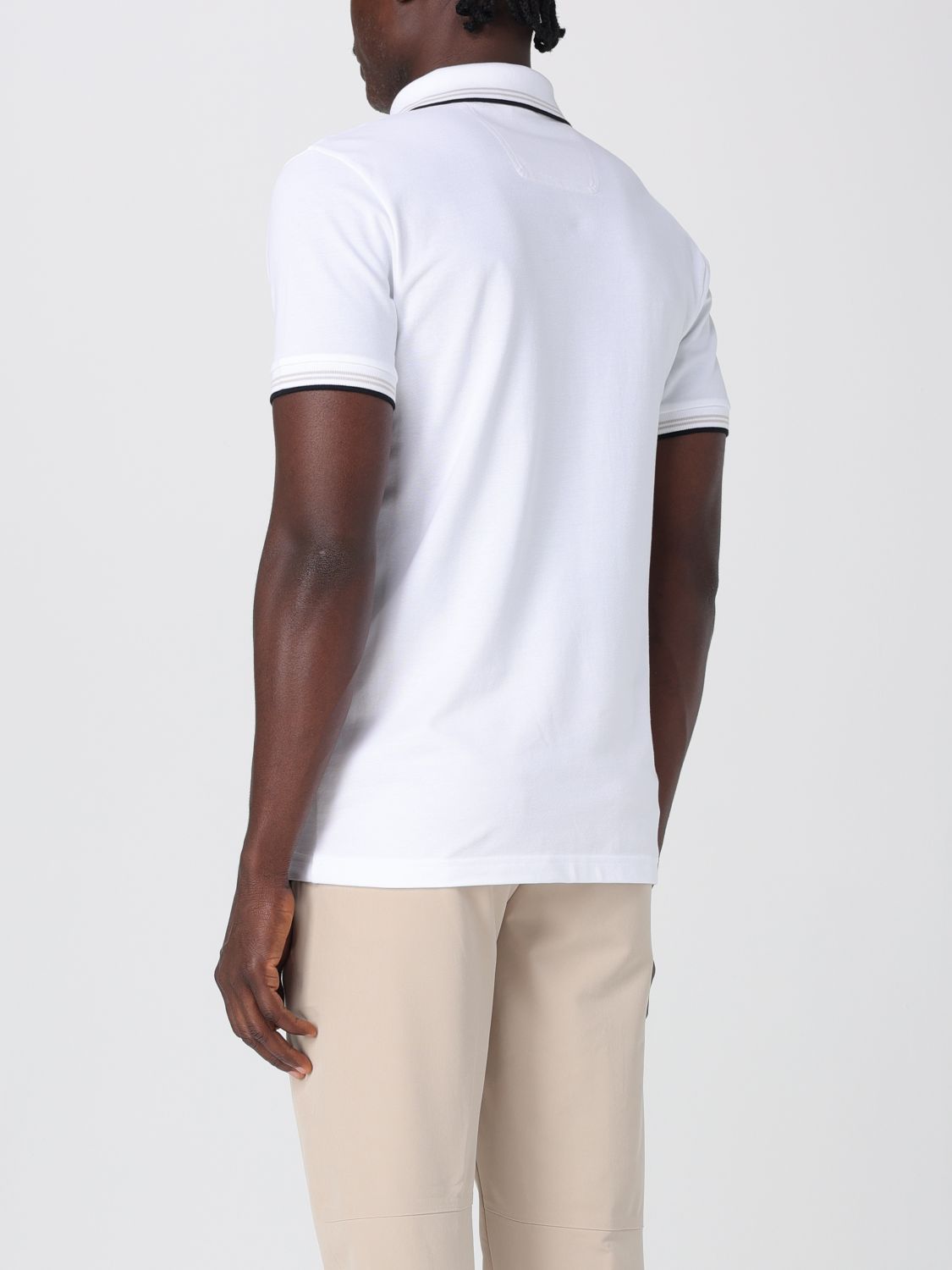 Boss Polo Shirt Men Beige