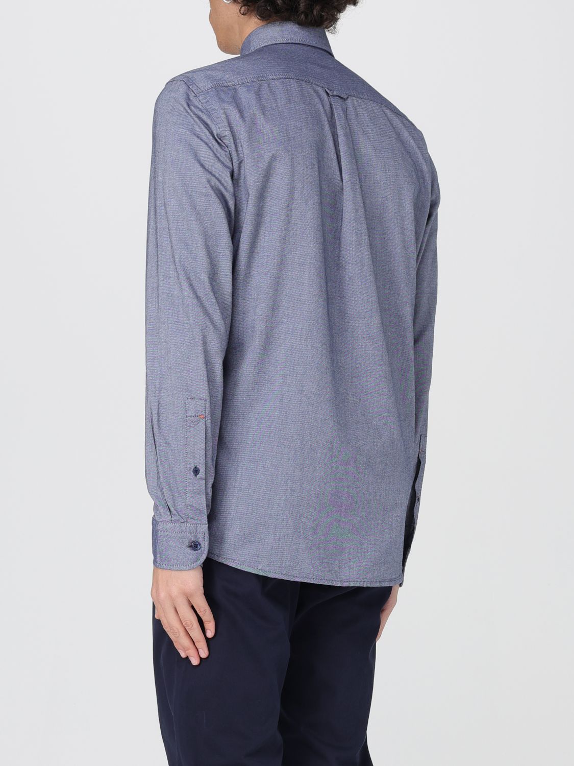 Boss Shirt Men Blue
