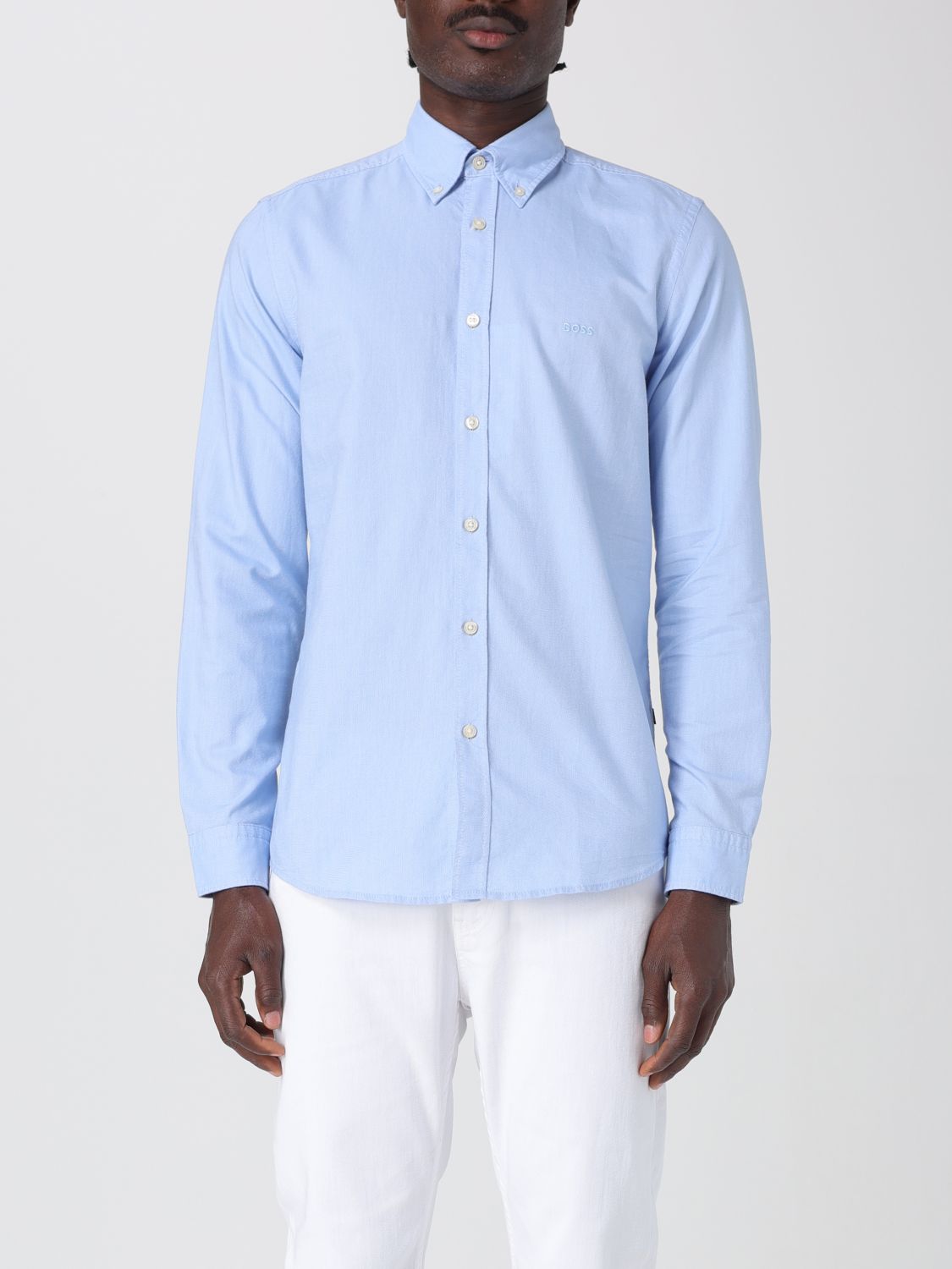 Boss Shirt Men Blue
