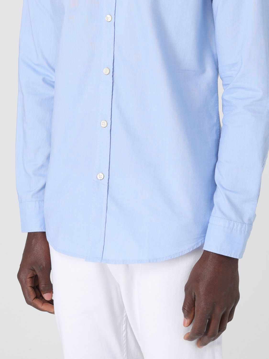 Boss Shirt Men Blue
