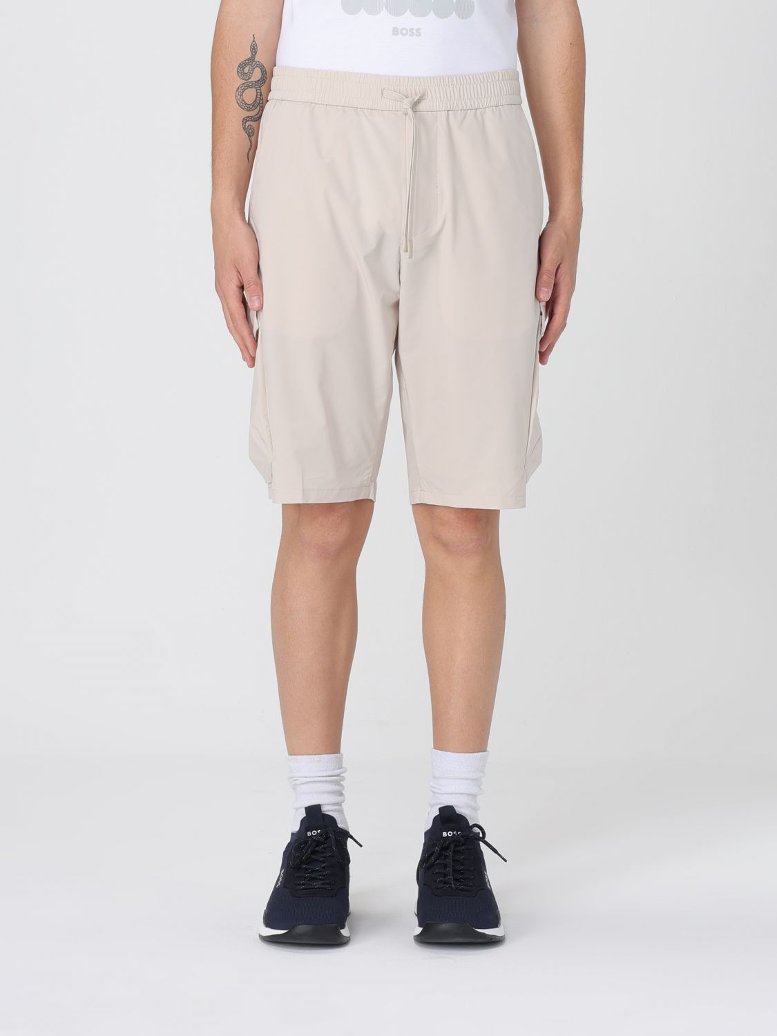 Boss Short Men Beige