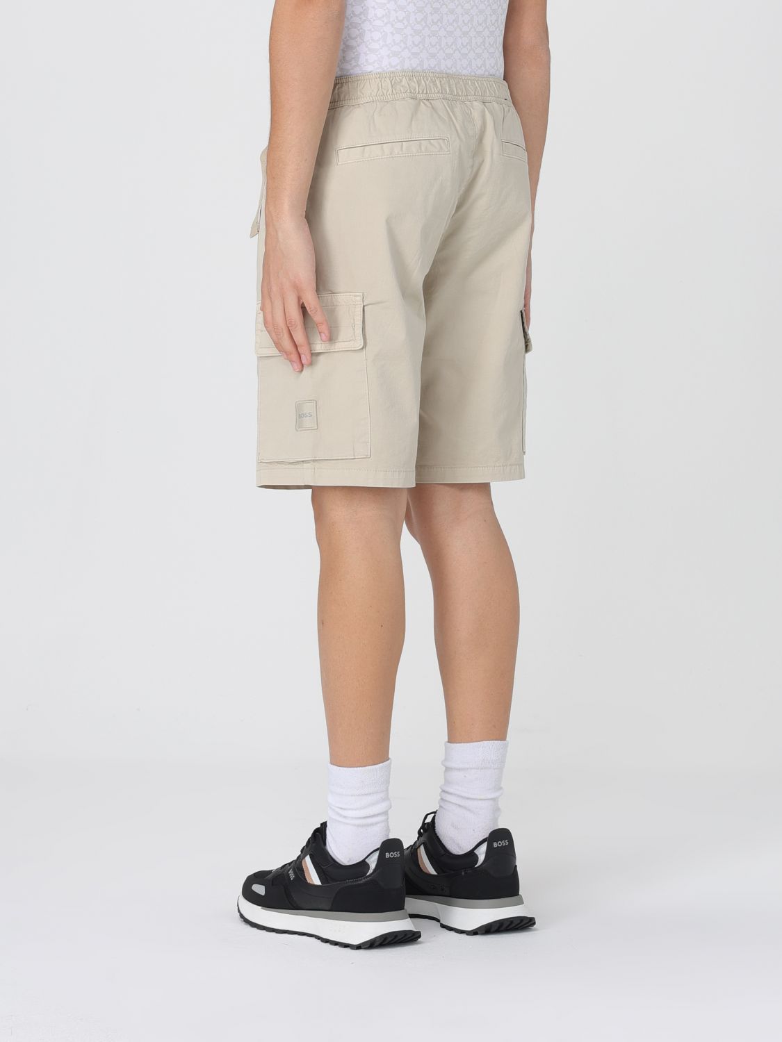 Boss Short Men Beige