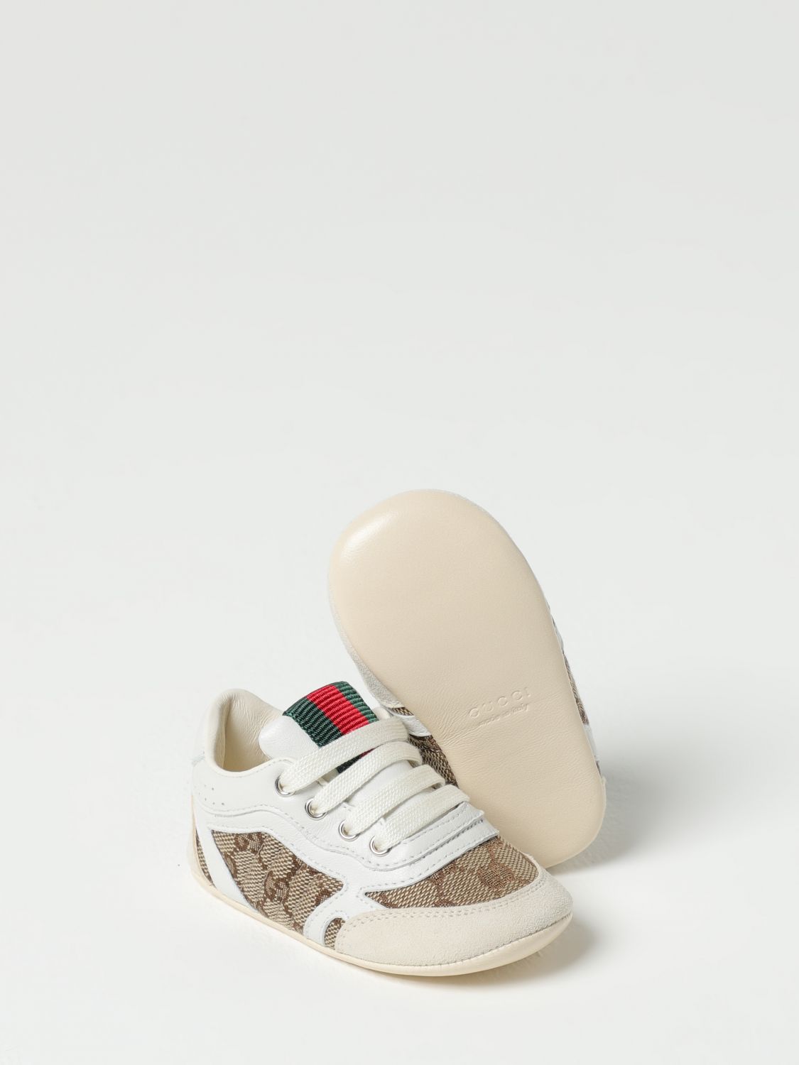 Gucci Baby Boys' Sneakers Kids Ivory