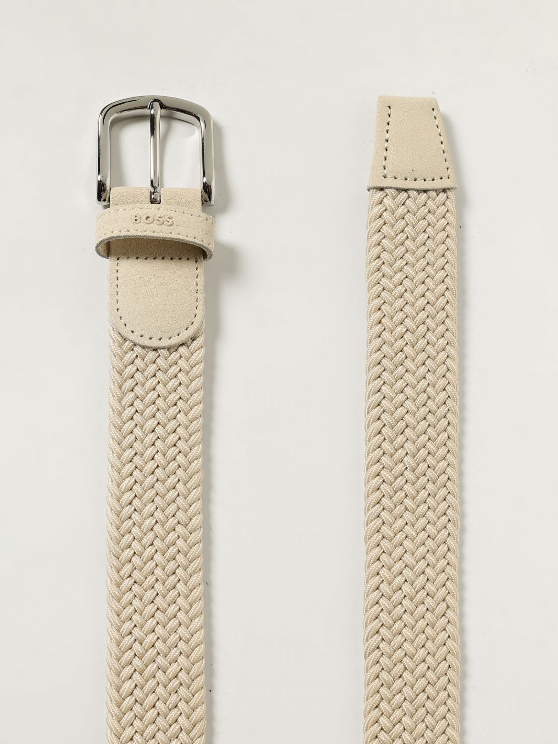 Boss Belt Men Beige